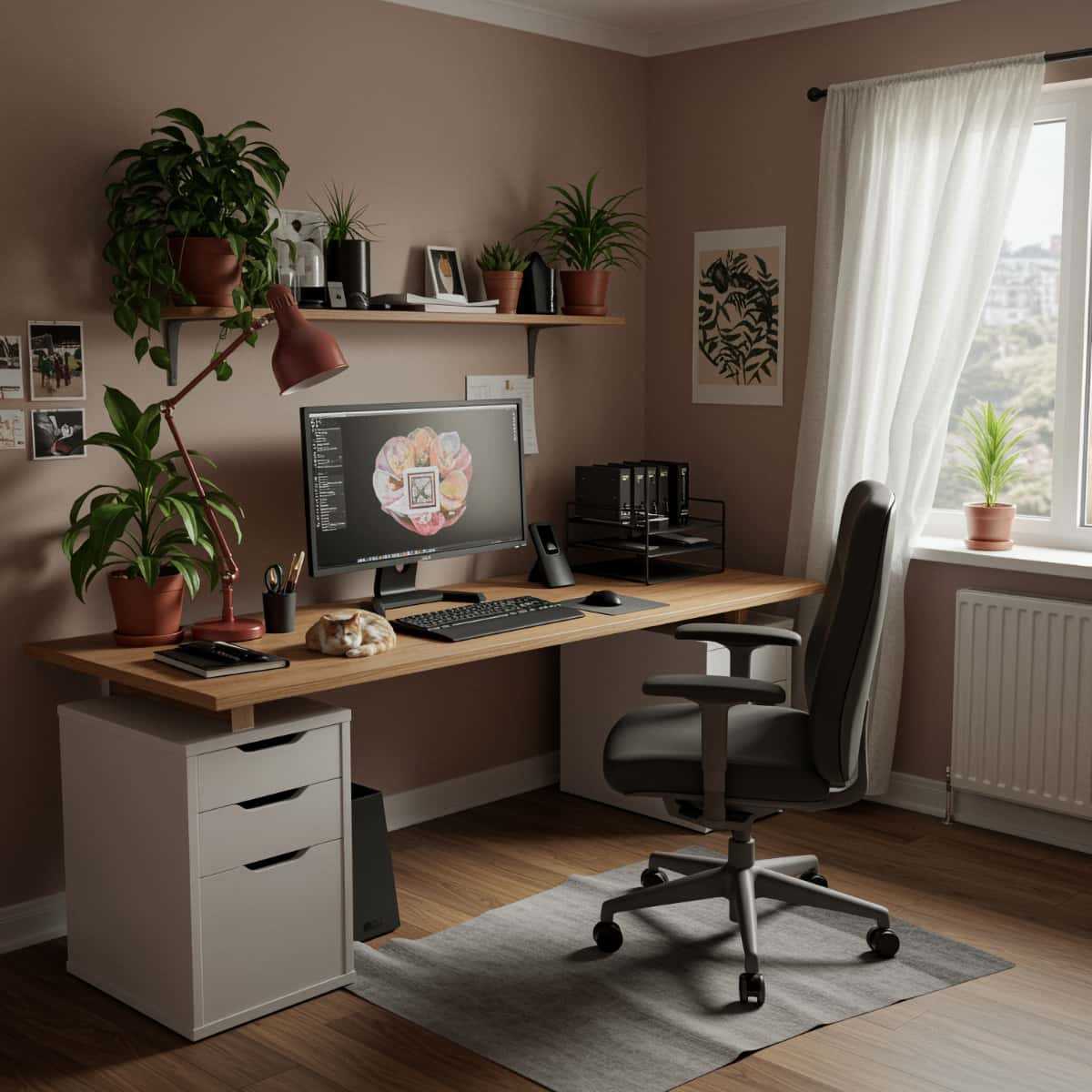 Custom Workstation Desk