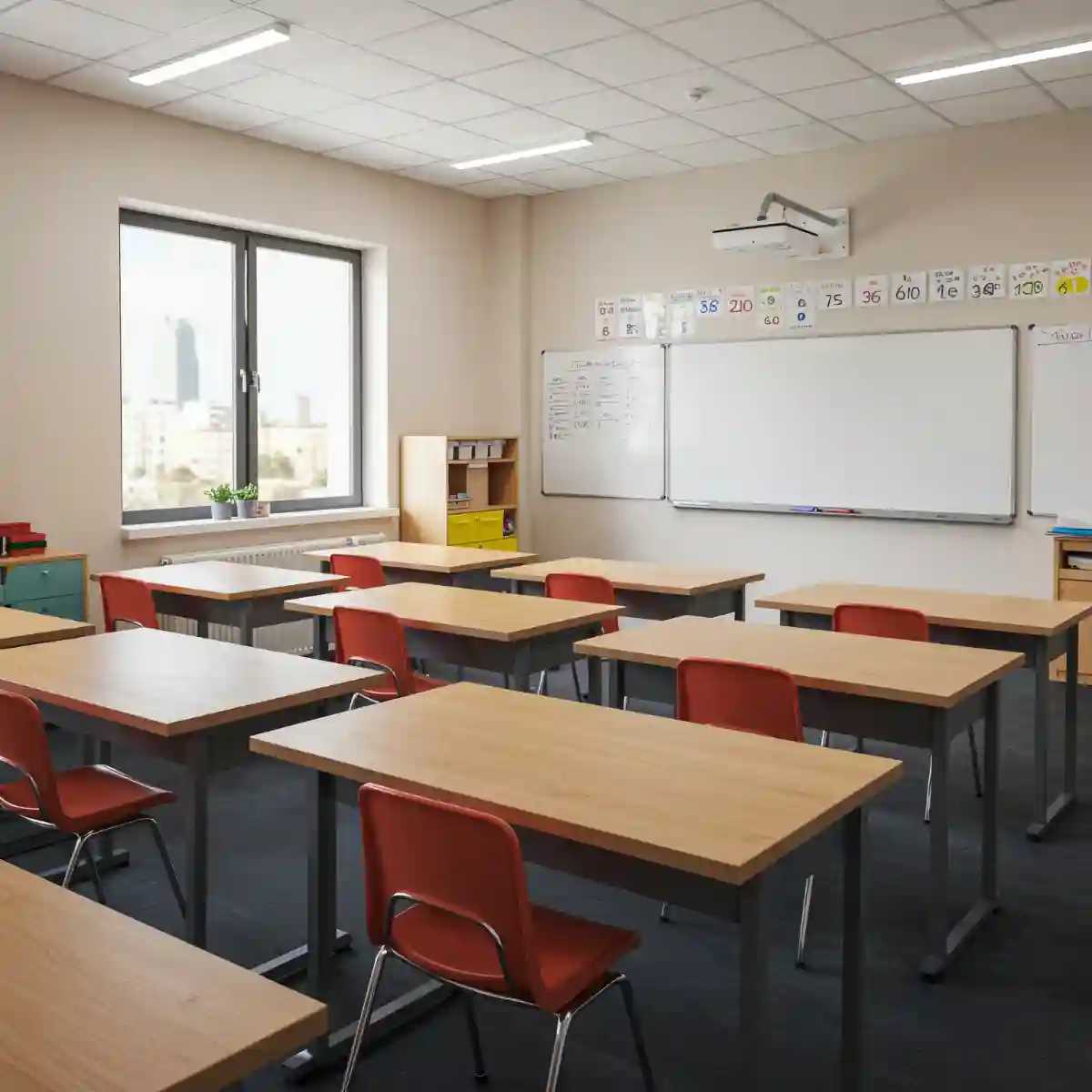 Custom classroom desks
